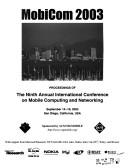 Cover for MobiCom 2003