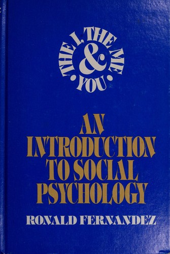 Cover for The I, the me, and you