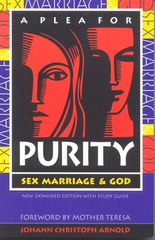 Cover for A plea for purity
