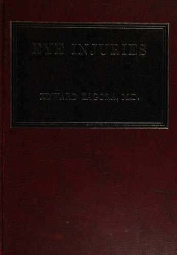 Cover for Eye injuries.