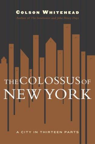 Cover for The colossus of New York