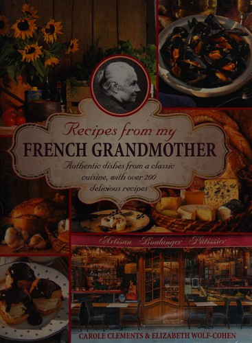 Cover for Recipes from my French grandmother