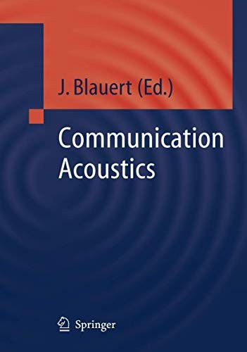 Cover for Communication Acoustics