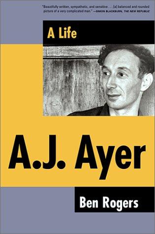 Cover for A.J. Ayer