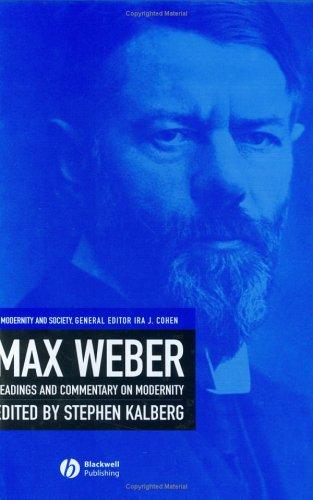 Cover for Max Weber