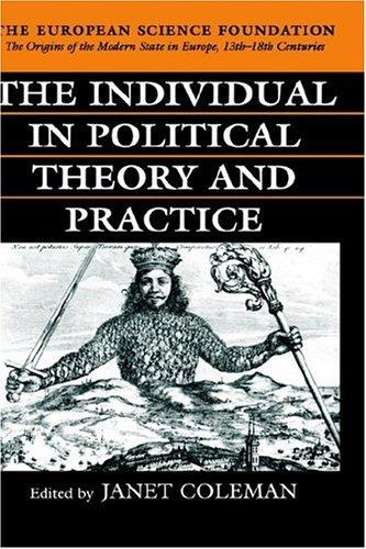 Cover for The individual in political theory and practice