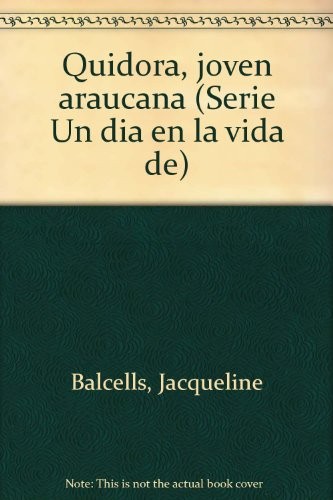 Cover for Quidora, joven araucana