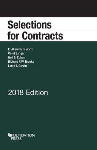 Cover for Selections for Contracts, 2018 Edition
