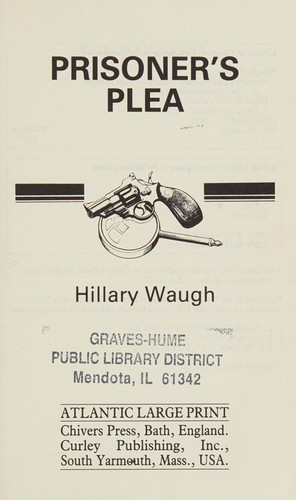 Cover for Prisoner's plea