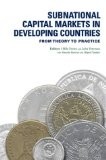 Cover for Subnational capital markets in developing countries from theory to practice