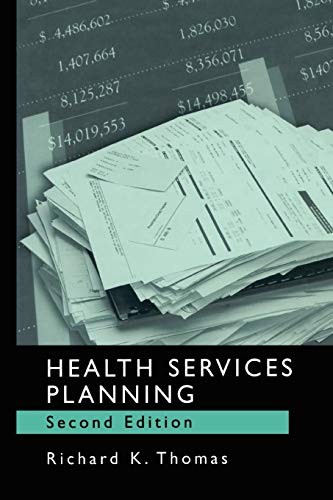 Cover for Health Services Planning