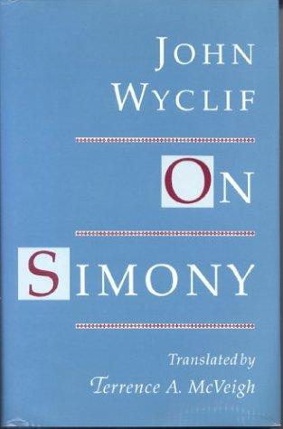 Cover for On simony