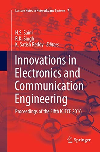 Cover for Innovations in Electronics and Communication Engineering