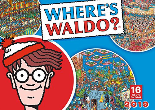 Cover for Where's Waldo 2019 Wall Calendar