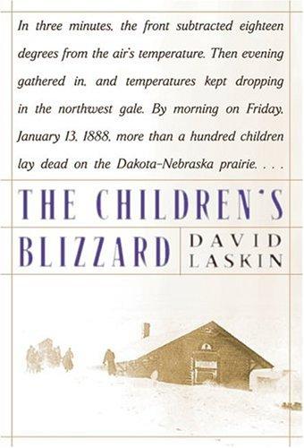 Cover for The children's blizzard