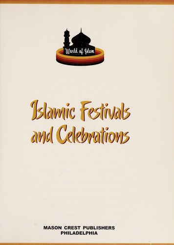 Cover for Islamic festivals and celebrations