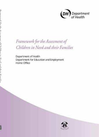Cover for Framework for the Assessment of Children in Need and Their Families