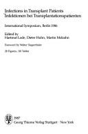 Cover for Infections in transplant patients =