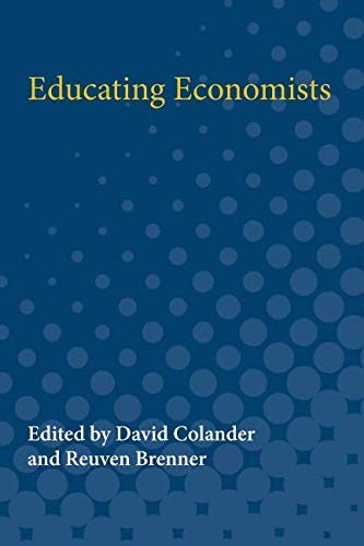 Cover for Educating economists