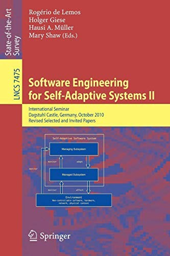 Cover for Software Engineering for Self-Adaptive Systems