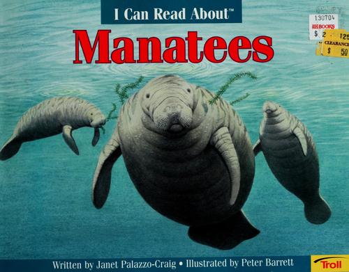 Cover for I can read about manatees