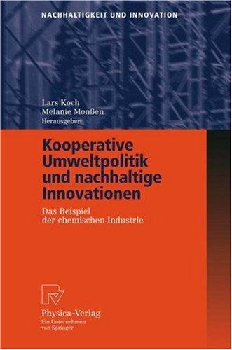 Cover for Kooperative Umweltpolitik und nachhaltige Innovationen
