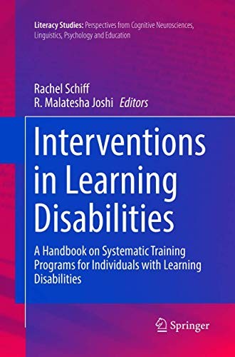 Cover for Interventions in Learning Disabilities