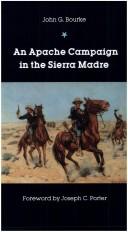 Cover for An Apache campaign in the Sierra Madre