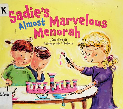 Cover for Sadie's almost marvelous menorah