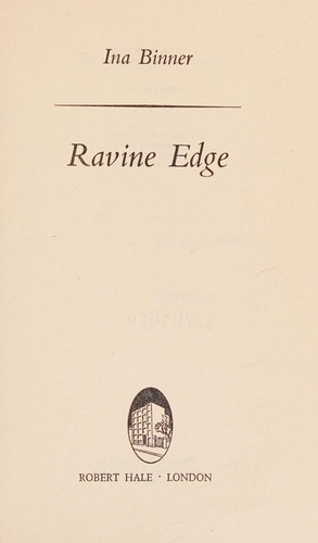 Cover for Ravine Edge