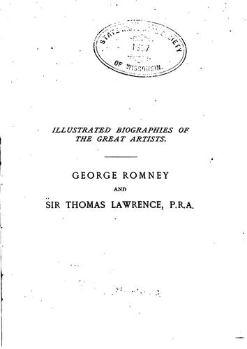 Cover for Romney and Lawrence