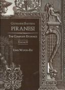 Cover for Piranesi