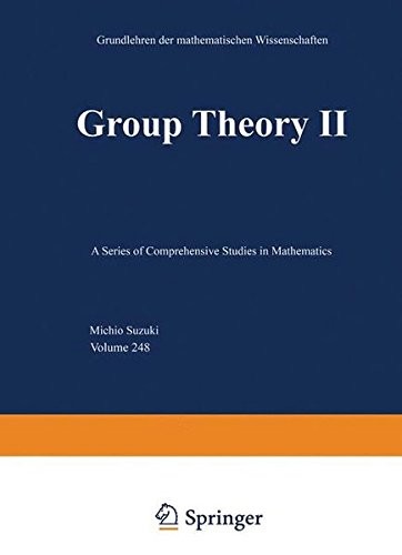 Cover for Group Theory II (Grundlehren der mathematischen Wissenschaften)