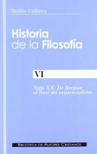 Cover for Historia de la filosofía. VI