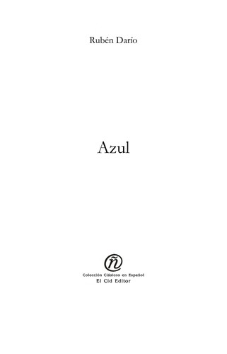 Cover for Azul