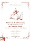 Cover for 19th Century Songs