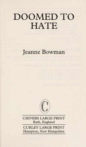 Cover for Doomed to hate