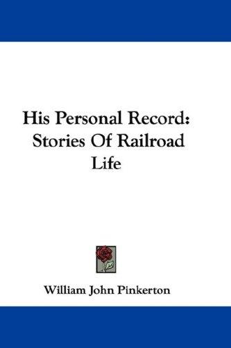 Cover for His Personal Record