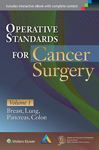 Cover for Operative Standards for Cancer Surgery