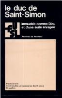 Cover for Le duc de Saint-Simon