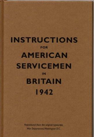 Cover for Instructions for American Servicemen in Britain, 1942