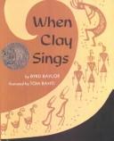 Cover for When Clay Sings