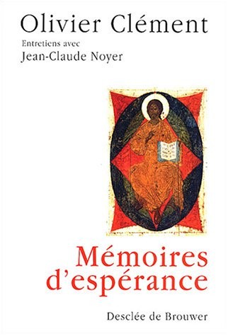 Cover for MLémoires d'espérance : Entretiens avec Jean-laude Noyer