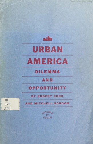 Cover for Urban America