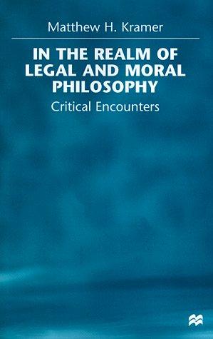 Cover for In the realm of legal and moral philosophy