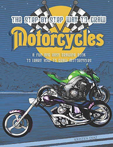 Cover for The Step-by-Step Way to Draw Motorcycle