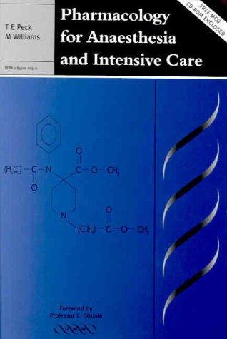 Cover for Pharmacology for Anaesthesia and Intensive Care