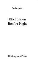 Cover for Electrons on Bonfire Night