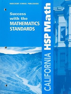 Cover for California HSP Math Success with the Mathematics Standards