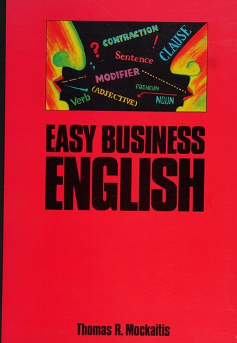 Cover for Easy business English